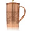Medený tepaný džbán vzor kvetov 1,5 l Medený tepaný džbán vzor kvetov 1,5 l