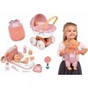 Set bábika v dupačkách na prechádzke v hlbokom kočíku Doll Baby Nurse Smoby a prebaľovacia taška s fľaškou a klokanka so spacím vakom Set bábika v dupačkách na prechádzke v hlbokom kočíku Doll Baby Nurse Smoby a prebaľovacia taška s fľaškou a klokanka so spacím vakom