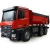 Amewi RC Mercedes-Benz Arocs Kipper polo-kovový červený 1/14 RTR Amewi RC Mercedes-Benz Arocs Kipper polo-kovový červený 1/14 RTR