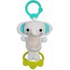 BRIGHT STARTS Hračka s melódiou na C krúžku Tug Tunes slon 0m+ 12339-6 BRIGHT STARTS Hračka s melódiou na C krúžku Tug Tunes slon 0m+ 12339-6