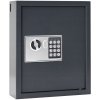 Digitálny trezor so zámkom, sivý, 30 x 10 x 36.5 cm, oceľový Digitálny trezor so zámkom, sivý, 30 x 10 x 36.5 cm, oceľový