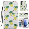 Knižkové puzdro Trendy Cross case Ananásy – Samsung Galaxy S21 FE Knižkové puzdro Trendy Cross case Ananásy – Samsung Galaxy S21 FE