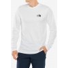 Mikina bez kapucne The North Face L/S Simple Dome Tee - tnf white Mikina bez kapucne The North Face L/S Simple Dome Tee - tnf white