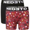 Nedeto 2PACK detské boxerky (2NBDV2) viacfarebné