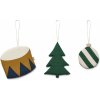 LIEWOOD Nástenná dekorácia Leonardo Holiday Sandy mix – set 3 ks LIEWOOD Nástenná dekorácia Leonardo Holiday Sandy mix – set 3 ks