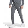 adidas Performance adidas Essentials Fleece 3-Stripes Tapered Cuff Joggers šedá
