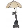 Clayre & Eef Stolná lampa Tiffany Woman - Ø 41*70 cm - Clayre & Eef Clayre & Eef Stolná lampa Tiffany Woman - Ø 41*70 cm - Clayre & Eef