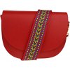 NovaKabelka.sk Ramona Rosso s prídavným popruhom III kožená talianska crossbody kabelka červená NovaKabelka.sk Ramona Rosso s prídavným popruhom III kožená talianska crossbody kabelka červená
