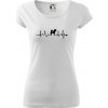 Shiba-Inu EKG - Dámske tričko Pure - 3XL ( Biela ) Shiba-Inu EKG - Dámske tričko Pure - 3XL ( Biela )