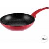 Panvica 24cm na indukciu nepriľnavá, granit Metal Red, Perfect Home 10403 Panvica 24cm na indukciu nepriľnavá, granit Metal Red, Perfect Home 10403