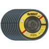 DeWALT DT3255 Brusný lamelový kotouč vypouklý šikmý 36 G na kov, 115 mm DeWALT DT3255 Brusný lamelový kotouč vypouklý šikmý 36 G na kov, 115 mm