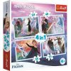 Trefl Puzzle 4v1 Magie v lese / Disney Frozen 2 Trefl Puzzle 4v1 Magie v lese / Disney Frozen 2