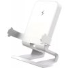 1stCOOL bezdrátová přenosná QI nabíječka 15W, panáček, USB-C, bílá S15 White 1stCOOL bezdrátová přenosná QI nabíječka 15W, panáček, USB-C, bílá S15 White