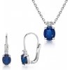 SOFIA zlatý set náhrdelník a náušnice so zafírom GEMCS29602-30+GEMBO29374-38 SOFIA zlatý set náhrdelník a náušnice so zafírom GEMCS29602-30+GEMBO29374-38