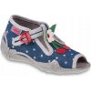 Befado detské sandále, textilné, modré, veľkosť 25 Befado detské sandále, textilné, modré, veľkosť 25