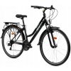 GOETZE Trekingový bicykel Core Result 28 čierno tyrkysový GOETZE Trekingový bicykel Core Result 28 čierno tyrkysový