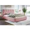 RIBAN Čalouněná postel Bed 9 box 140x200 Nohy chrom kulaté Kovový rošt RIBAN Čalouněná postel Bed 9 box 140x200 Nohy chrom kulaté Kovový rošt