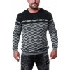Cipo & Baxx pánsky sveter CP228 sivá