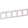 Legrand VALENA LIFE rám 5x (754105) biely/graph Legrand VALENA LIFE rám 5x (754105) biely/graph