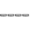 Ferm Living Misky Ripple Smoke, set 4ks Ferm Living Misky Ripple Smoke, set 4ks