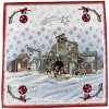 Vianočný gobelínový obrus na stôl Betlehem Chenille IT013 | MondoItalia Vianočný gobelínový obrus na stôl Betlehem Chenille IT013 | MondoItalia
