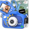 Digitálny fotoaparát ZeeTech Digitálny fotoaparát pre deti 40 Mpx kamera hry filtre modrý Digitálny fotoaparát ZeeTech Digitálny fotoaparát pre deti 40 Mpx kamera hry filtre modrý