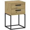 Nočné stolík CADRO 2S 40 NR9 - dub artisan Nočné stolík CADRO 2S 40 NR9 - dub artisan