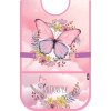 Zástera/Pončo na výtvarnú výchovu JUNIOR S9 - Butterfly - motýľ Zástera/Pončo na výtvarnú výchovu JUNIOR S9 - Butterfly - motýľ