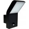Brolux Nástenné vonkajšie LED svietidlo so senzorom pohybu čierne 4000K 9W 230V IP65, BW013457 Brolux Nástenné vonkajšie LED svietidlo so senzorom pohybu čierne 4000K 9W 230V IP65, BW013457