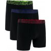 Pánske boxerky Under Armour PERFORMANCE COTTON 6IN (3-PACK) čierne 1383889-004 - XS Pánske boxerky Under Armour PERFORMANCE COTTON 6IN (3-PACK) čierne 1383889-004 - XS
