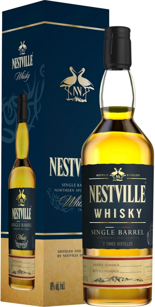 Nestville Single Barrel 40% 0,7 l (kartón)