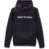 ALPINESTARS mikina LINEAR Fleece black - M ALPINESTARS mikina LINEAR Fleece black - M