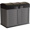 Shedsto Záhradný PVC prístrešok 146 x 87 x 119 cm antracit