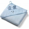 BABYONO Osuška s kapucňou a uškami Bamboo modrá 100x100 cm BABYONO Osuška s kapucňou a uškami Bamboo modrá 100x100 cm