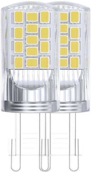 Emos LED žiarovka Classic JC 4W G9 neutrálna biela, 2 ks