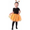 Detský kostým halloween tutu sukne s čelenkou Detský kostým halloween tutu sukne s čelenkou