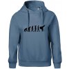 Karate Evolúcia - kop - Oversized mikina dámská Moon - kratšia + širšia - XL ( Denim ) Karate Evolúcia - kop - Oversized mikina dámská Moon - kratšia + širšia - XL ( Denim )