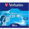 CD-R VERBATIM DTL+ AUDIO 80MIN 10ks/bal. CD-R VERBATIM DTL+ AUDIO 80MIN 10ks/bal.