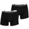 Pánske boxerky Lotto, TRAIANUS 2PACK Čierna S Pánske boxerky Lotto, TRAIANUS 2PACK Čierna S