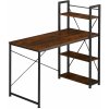 tectake 404425 Hershey s integrovanou policou 122x61x120cm industrial tmavé drevo