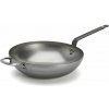 Wok MINERAL B 32 cm, strieborná, oceľ, de Buyer Wok MINERAL B 32 cm, strieborná, oceľ, de Buyer