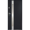 O.K. DOORS Oceľové vchodové dvere TEMIDAS INOX P55 antracitové 90 P O.K. DOORS Oceľové vchodové dvere TEMIDAS INOX P55 antracitové 90 P