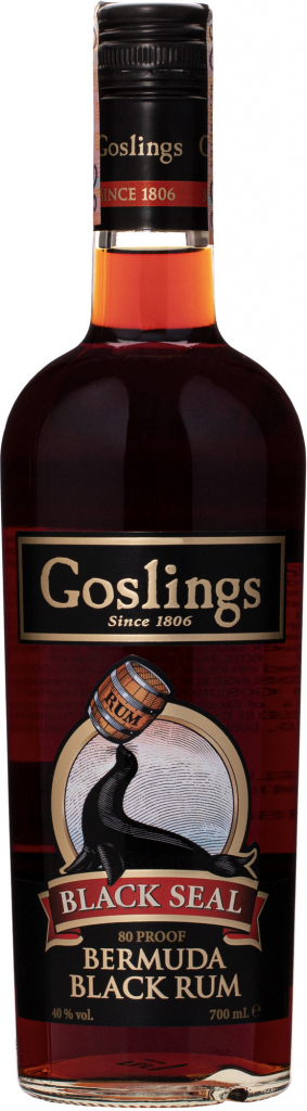 Goslings Black Seal 80 Proof Bermuda 40% 0,7 l (čistá fľaša)