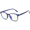 Unisex retro okuliare proti modrému svetlu - Modré Unisex retro okuliare proti modrému svetlu - Modré