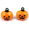 Rolničky halloween - 2 ks 2 oranžová Rolničky halloween - 2 ks 2 oranžová