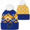 OUTERSTUFF Detská Zimná čiapka St. Louis Blues Patchwork Cuffed Knit