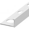 Eviso ALWH0408 Ukončovacia lišta biela matná 2,7 m