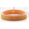 Vzduchový filter MANN-FILTER C 3032/1 Vzduchový filter MANN-FILTER C 3032/1