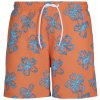 Urban Classics Floral Swim shorts orange