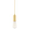 Italux DS-M-038 GOLD kábel s objímkou Moderna 1x60W | E27 Italux DS-M-038 GOLD kábel s objímkou Moderna 1x60W | E27
